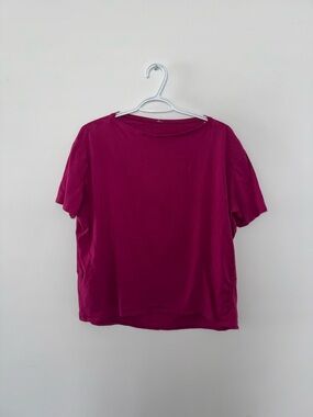 lululemon athletica Short Sleeve Crewneck Top - Magenta